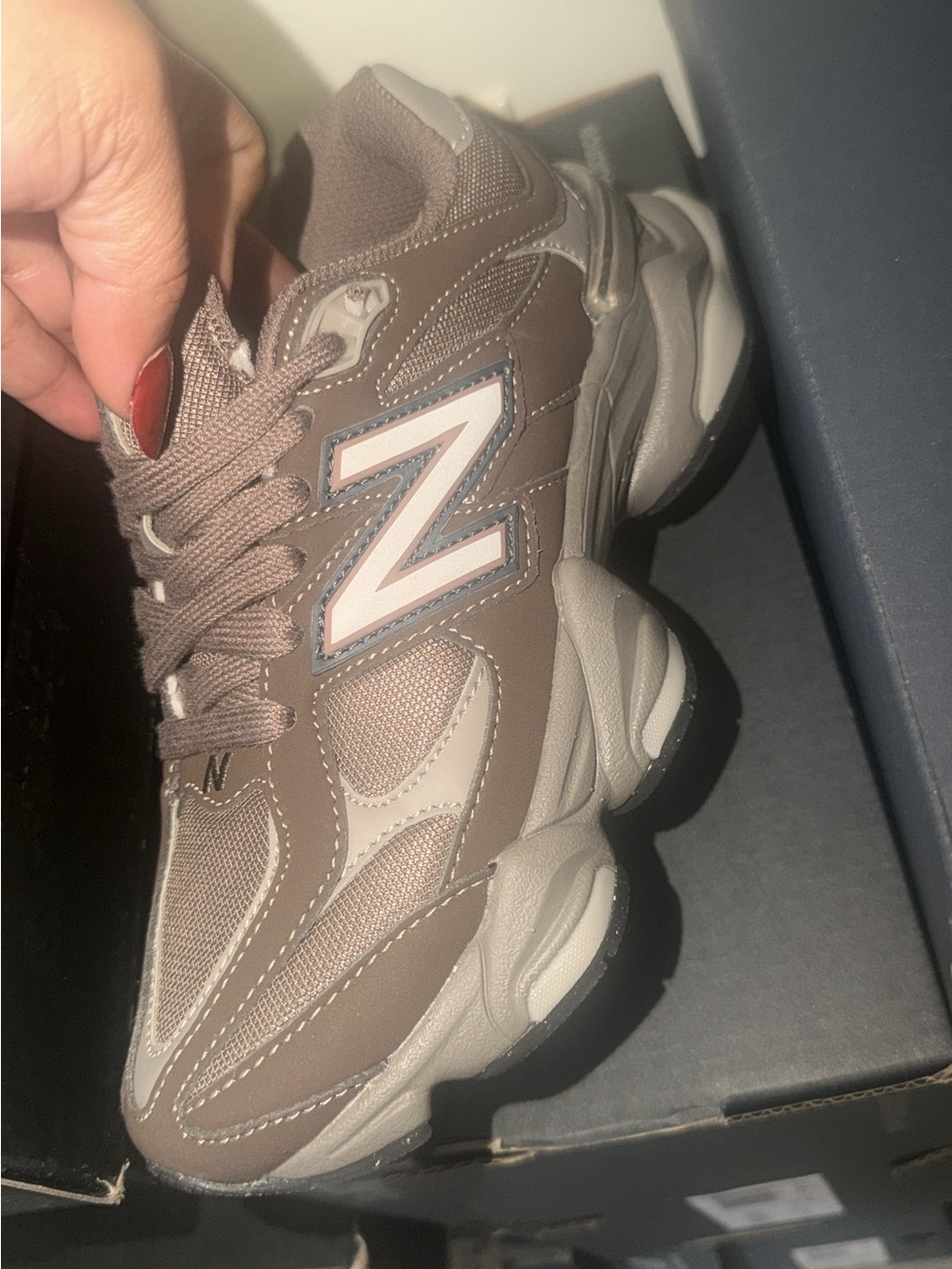 New Balance Trainer Sneakers - Brown & Light Gray